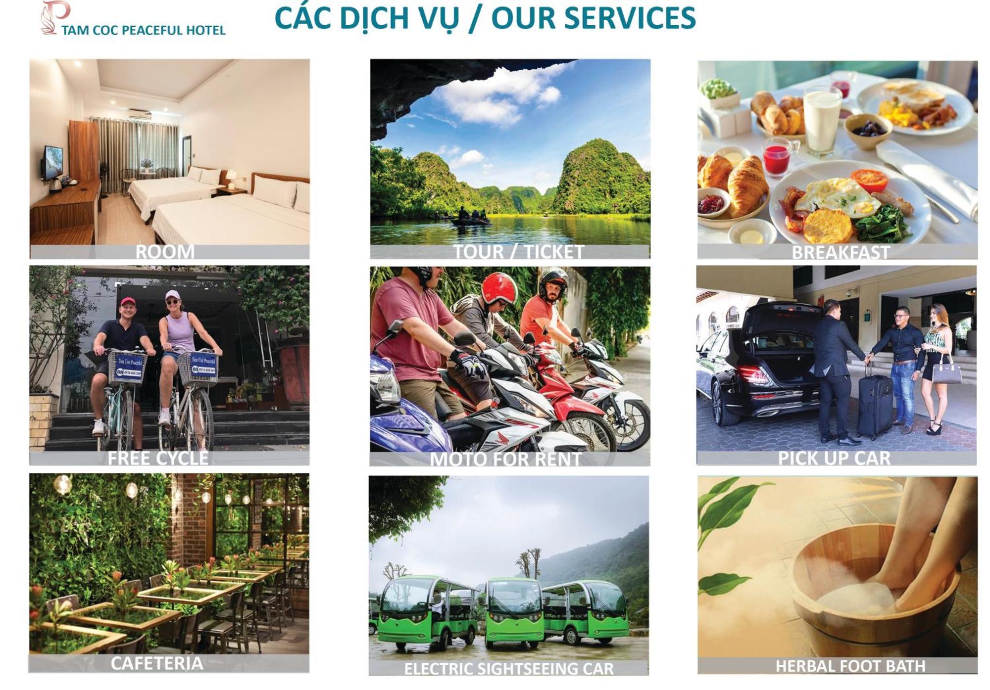 Tam Coc Peaceful Hotel Ninh Binh Dış mekan fotoğraf